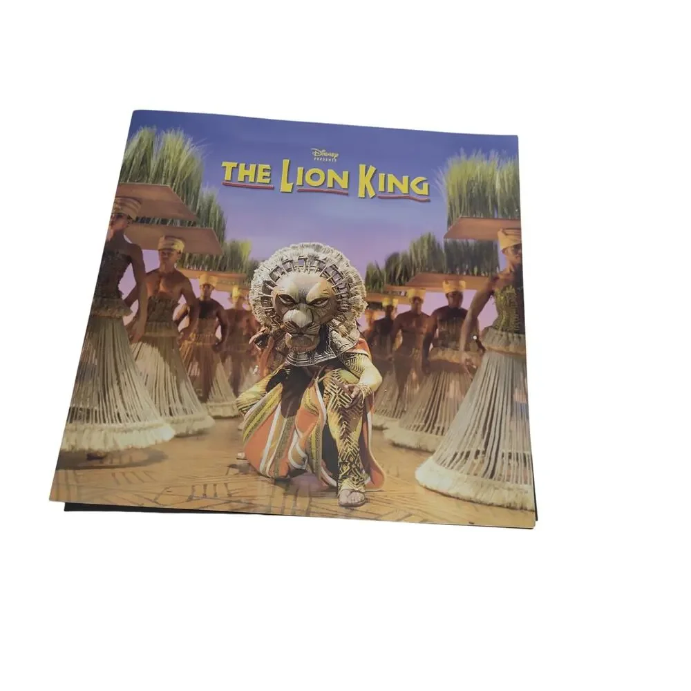 The Lion King Award Winning Souvenir Program Booklet Approx. 12